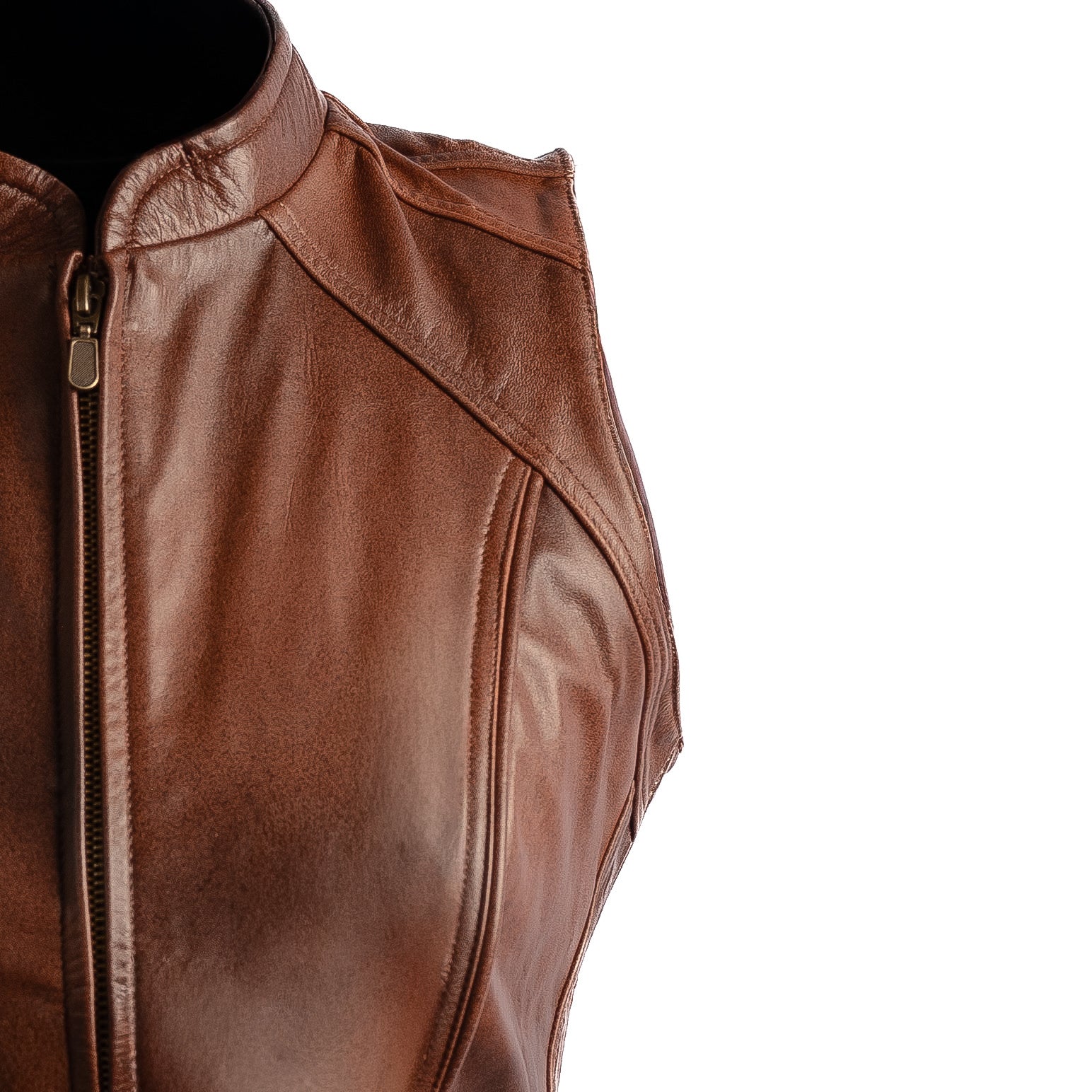 CHALECO VETEADO DAMA