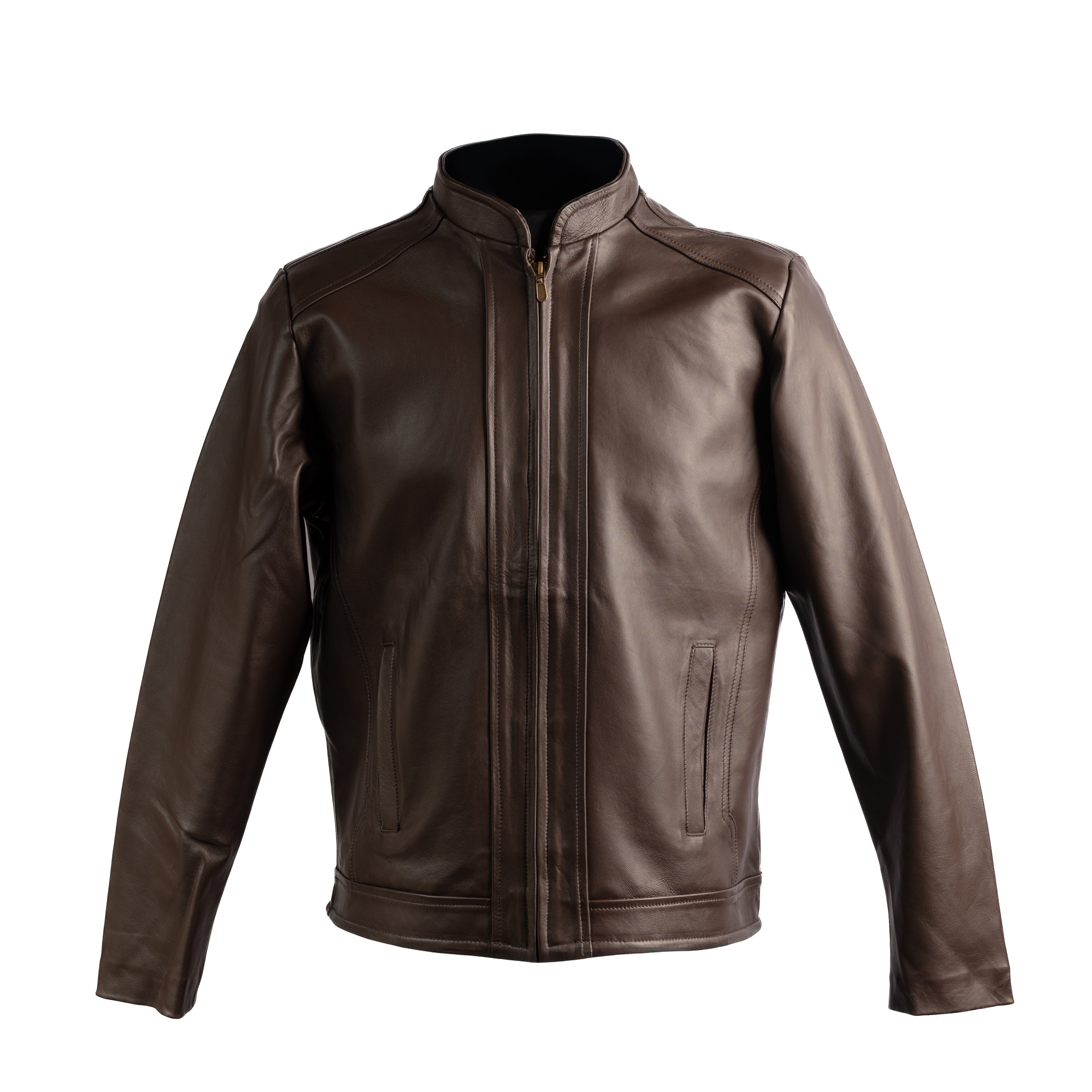 CHAMARRA CAFÉ HOMBRE